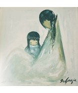 1972 Signed Ted DeGrazia  NAVAJO MOTHER Vintage Litho Print Gallery in t... - $2,089.05