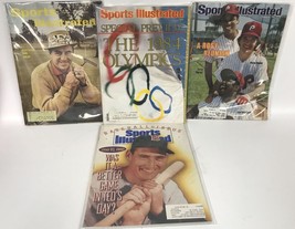 An item in the Sports Mem, Cards & Fan Shop category: Sports Illustrated Lot of (4) Complete Magazines
