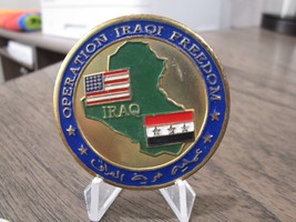 USMC USN Army USAF Operation Iraqi Freedom Kiss A## Award OIF Challenge Coin 86U - £10.07 GBP