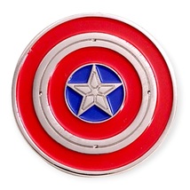Marvel Disney Pin: Captain America Shield, Spinner - £27.28 GBP