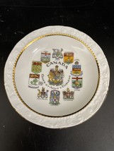 Paragon CANADA Coats-of-Arms &amp; Emblems - Fine Bone China 4.5&quot; small plate - $12.70