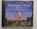 McDougal Littell Electronic Library of Primary Sources World History CD Rom - £10.31 GBP