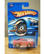 NOS 2005 Hot Wheels 128 1968 Mustang Hot Pink Rack Pack Metal Toy Car Ma... - £7.57 GBP