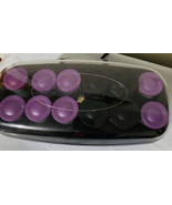 CONAIR Heat Waves Hot Rollers Curlers 12 JUMBO Large Big Pageant Wedding... - $41.99 CAD