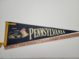 Pennsylvania Pennant Liberty Bell Steel Steelers Golfing 27&quot; Birthplace ... - £9.75 GBP