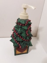 Debbie Mumm Christmas Tree Liquid Soap Dispenser - $9.89