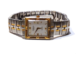 Raymond Weil Parsifal 9330 Men&#39;s Wrist Watch Two Tone 18k Gold &amp; Stainless Steel - £408.75 GBP