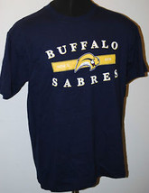 Buffalo Sabres Officially Licensed NHL Navy Blue Hockey Short Sleeve T-Shirt   - $17.95