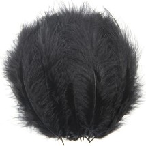 200Pcs Fluffy Turkey Marabou Feathers 4-6Inch For Craft Dream Catcher Decoration - £12.58 GBP