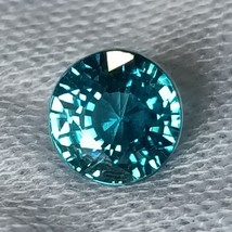 Blue Zircon, 2.46 Cts., Cambodian Blue Zircon, Ratnakiri Blue Zircon, Round Shap - £279.77 GBP