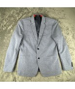 Zara Man Jacket Size 46 Argyle Blue - $54.70 CAD