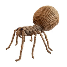 Spider Animal Figurine Flexible Handmade 170mm - 6.7&quot; Made from Rope 00720 - £24.67 GBP