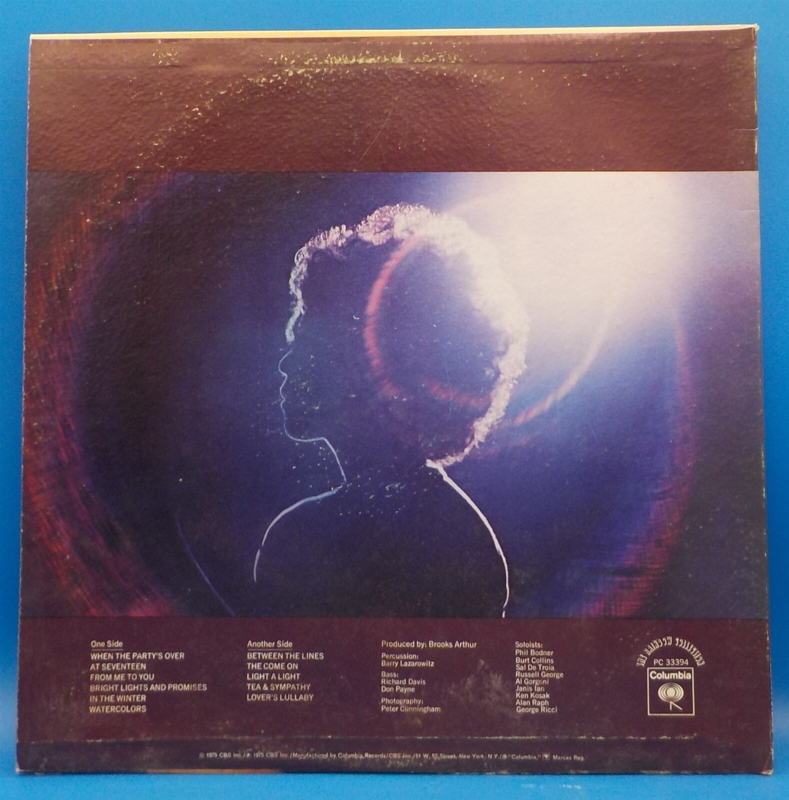Janis Ian LP "Between The Lines" EX BX14 Item image 2
