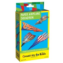 Creativity for Kids Paper Airplane Squadron - Create 20 Paper Airplanes, Crafts - £11.00 GBP