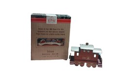 Hallmark Keepsake Claus &amp; Co R.R. Caboose Ornament Fourth in Collection - £5.91 GBP