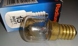 Radium E14 15W 230V Light Bulb 300 deg C 85lm 1000h - £6.35 GBP
