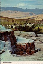 Minerva Terrace Yellowstone National Park Postcard PC356 - £3.90 GBP