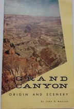 1962 Grand Canyon Park Origin History Vintage Travel Booklet Arizona John Maxson - £3.13 GBP