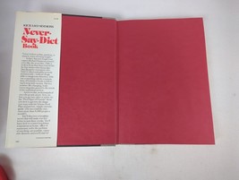 Richard Simmons Never Say Diet Book 1980 First Printing Hardcover - £18.87 GBP
