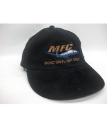MFC Moncton Flight College Hat Vintage Black Strapback Baseball Cap - £15.70 GBP