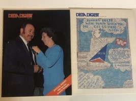 Vintage 1986 Delta Digest Lot Of 2 Magazines - $16.82