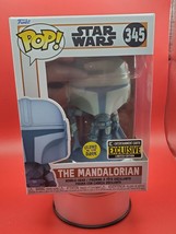 Funko Pop Star Wars The Mandalorian #345 Glows in the Dark EE Exclusive ... - $12.19