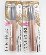 CoverGirl Easy Breezy Brow Shape + Define Mascara 618 Golden Blonde*Twin Pack* - £12.54 GBP