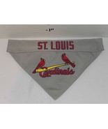 Pets First St. Louis Cardinals Reversible Pet Bandana L/XL Red Blue gray - $455.18 MXN
