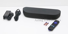 Roku Streambar 9102x 4K HDR Media Streamer and Audio Bar w/ Voice Remote - £62.53 GBP
