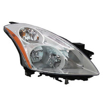 Headlight For 2010-2012 Nissan Altima Right Side HID Chrome Housing Clear Lens - £123.76 GBP