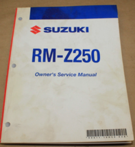 Suzuki RM-Z250 K5 Factory Service Repair Manual OEM 99011-10H50-03A - $17.77