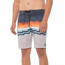 O&#39;Neill Men&#39;s striped Hyperfreak Board shorts swim suit Size 36 New - $26.99