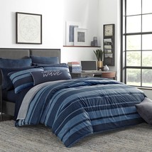 Nautica - Twin Comforter Set, Cotton Reversible Bedding with Matching Sham, Styl - £117.17 GBP