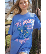 Sky Blue Rodeo Letter Graphic Tee - $16.97