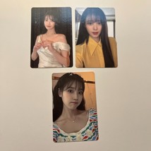 IU Official Authentic Photocard DVD GOLDEN HOUR Kpop - 3 TYPE - $187.02 MXN