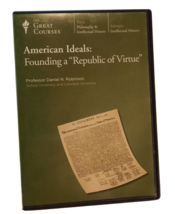 American Ideals : Founding a Republic of Virtue by Daniel Robinson (DVD) Great C - £10.17 GBP