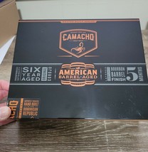 Camacho American Barrel Aged Gordo Hand Made Empty Wooden Cigar Box Humidor - £23.64 GBP