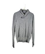 Banana Republic Heritage Collection Womens Sweater Shawl Neck Gray Medium - $29.09