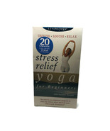 Living Yoga Stress Relief For Beginners VHS 20 Minute Fitness Workout Re... - £9.52 GBP