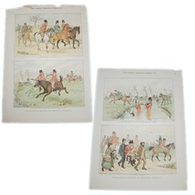 Antique 1879 Randolph Caldecott Story Prints The Graphic Christmas Numbe... - £19.65 GBP