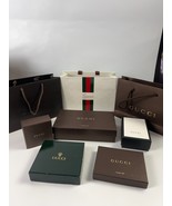 GUCCI Empty Boxes Set of 5 &amp; 3 Shopping Gift Bag - $74.65