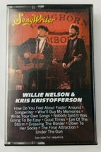 Willie Nelson &amp; Kris Kristofferson Cassette Tape Songwriter Columbia 1984 - £4.63 GBP