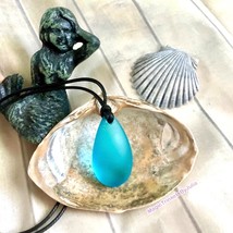 H2O Just Add Water Necklace Season 3 Pendant Sea Glass Mermaidcore Necklace Cleo - £27.40 GBP