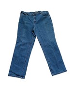 Ralph Lauren Jeans Co Women&#39;s Size 20W Blue Straight Leg Denim Plus - $239.94 MXN