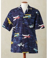 Kalaheo General Aviation Aloha Men&#39;s Shirt NEW Free Shipping - €42,48 EUR