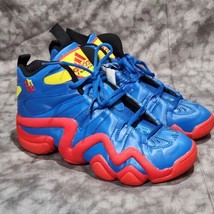 Adidas Crazy 8 Kobe Bryant Shoes Blue Red Yellow Superman Dwight Howard Size 6.5 - £143.07 GBP