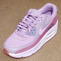 Nike Wmns Air Max 90 LV8 Light Iron Ore Lime/Purple FD4328-001 - £118.10 GBP