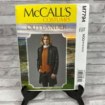 McCall&#39;s Sewing Pattern M7794 Outlander Coat Cosplay Halloween Costume M... - $26.85