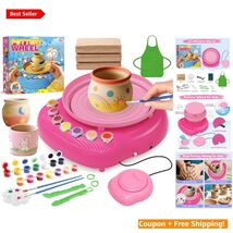 Artistic Pottery Wheel Set for Kids - Perfect for Creative Play &amp; Learning - $97.96