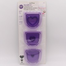 Wilton Sugar Sheets Layered Hearts Cutting Inserts Brand New - £4.70 GBP